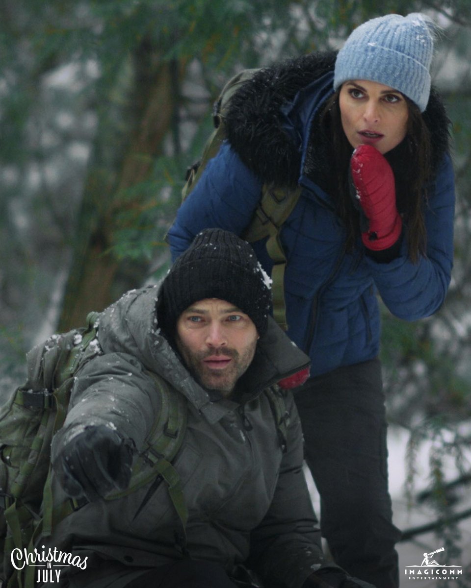 Imagicomm's tweet photo. The holiday play in Wolf Creek is in danger! When the reindeer and star go missing, it's up to Sam and Austin to save Christmas and their relationship. 🦌🎄

Stream Christmas In Wolf Creek on @AmazonFreevee today. https://t.co/LHixu7A3kr