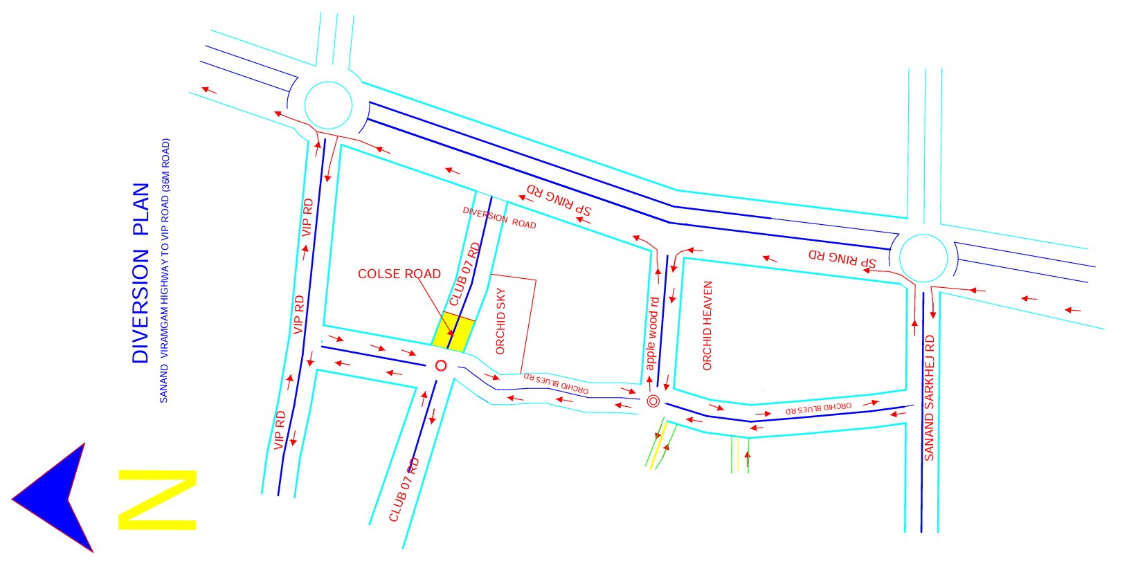 SP Ring Road to Club O7 road in Ahmedabad to close for 45 days; Here is diversion plan