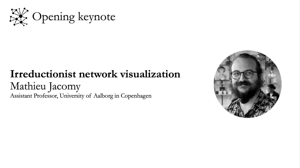 Historical Networks (@hnr_org) on Twitter photo "Irreductionist network visualization"
Today at 6pm (CEST GMT+2) Mathieu Jacomy, Founder of <a href="/Gephi/">Gephi graph viz</a> and Assistant Professor <a href="/TANTlab/">The Techno-Anthropology Lab</a>, will deliver the opening keynote of the #HNR2024 Conference. "Irreductionist network visualization"
Today at 6pm (CEST GMT+2) Mathieu Jacomy, Founder of <a href="/Gephi/">Gephi graph viz</a> and Assistant Professor <a href="/TANTlab/">The Techno-Anthropology Lab</a>, will deliver the opening keynote of the #HNR2024 Conference.