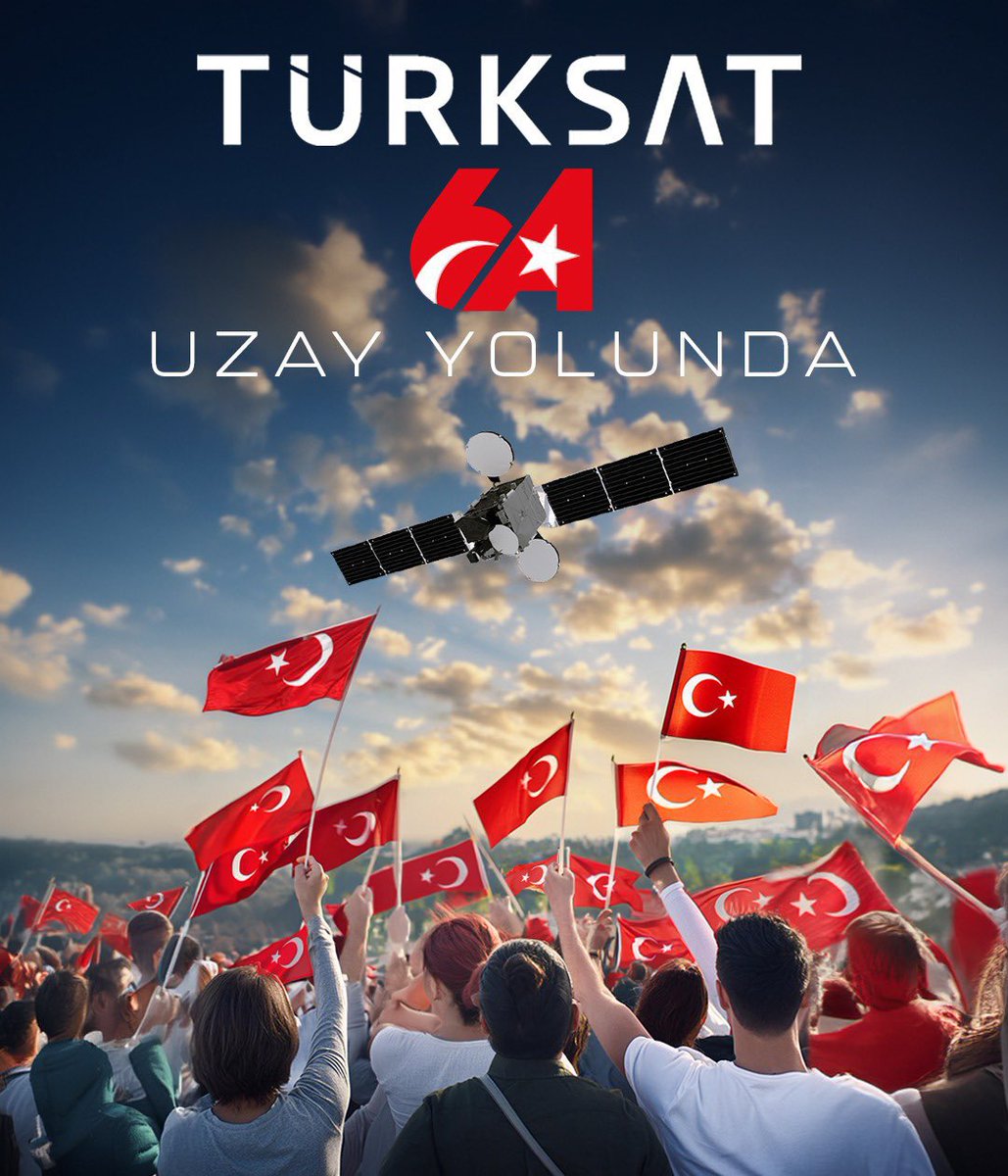 بعون الله ثم برعاية الطيب أردوغان تستعد تركيا الليلة لإطلاق قمر صناعي جديد..

هو أول قمر صناعي للاتصالات من صناعة تركية..

معه ستصبح تركيا ضمن الدول الـ 11 بالعالم القادرة على تصنيع هذه التكنولوجيا.. 

سيصل عدد سكان الأرض الذين تصل إليهم الأقمار الصناعية التركية إلى 5 مليار.. 
🇹🇷