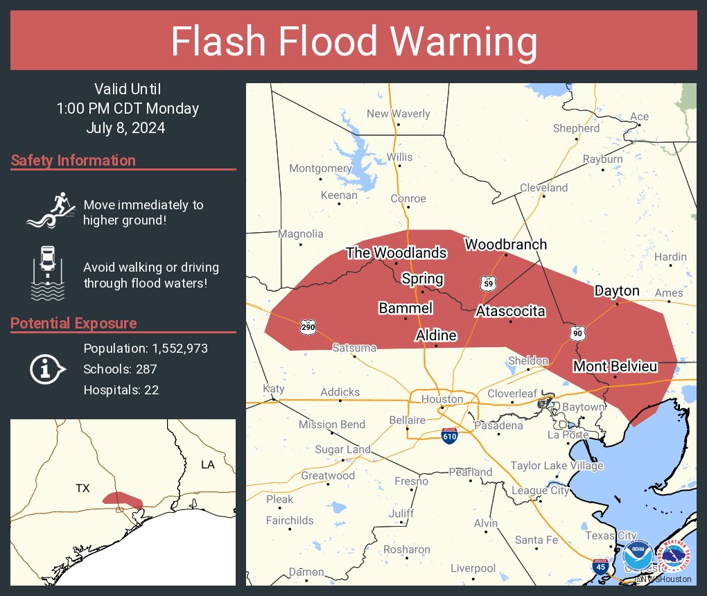 The Woodlands Texas Flood Map FEMA Floodmaps FEMA Gov GR