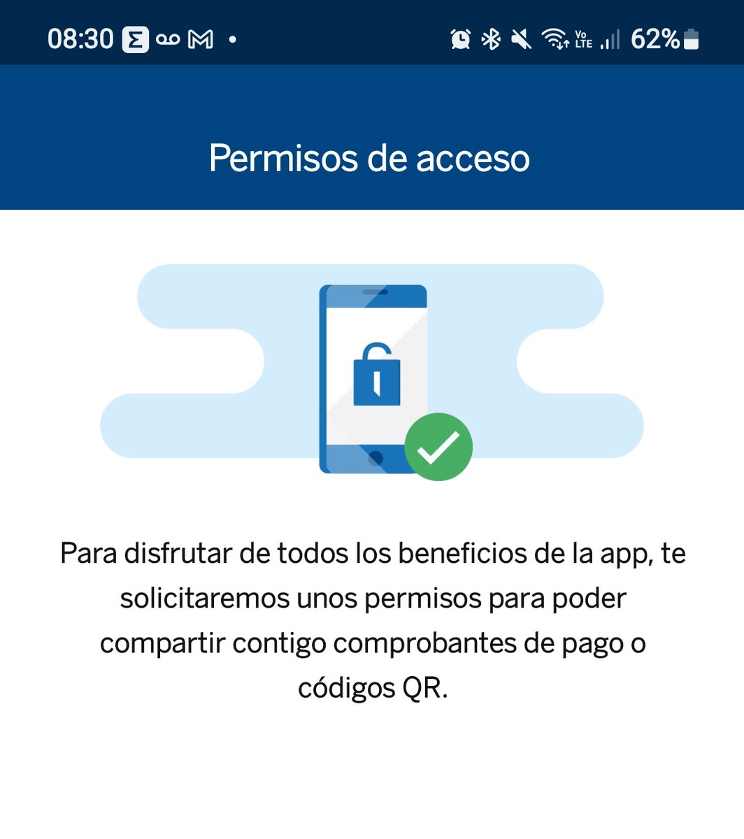 Dave Quevedo (@dave_quevedo) on Twitter photo A <a href="/BBVA_Mex/">BBVA México</a> y su equipo de #ux se les ocurrió la fabulosa idea de solicitar permisos para poder acceder a tus fotos y no permitirte abrir el app si niegas el acceso, que onda señores? Pónganse pilas, no puede ser que no hayan pensado en la negación de los usuarios #usabilidad A <a href="/BBVA_Mex/">BBVA México</a> y su equipo de #ux se les ocurrió la fabulosa idea de solicitar permisos para poder acceder a tus fotos y no permitirte abrir el app si niegas el acceso, que onda señores? Pónganse pilas, no puede ser que no hayan pensado en la negación de los usuarios #usabilidad