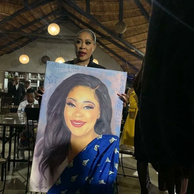 The  welcome Dinner for our female representative Madam Boss at the BET Awards 2024  was a success. We got a chance to present artworks by  Keith Zenda and Calton Chimutuwah . This experience demonstrated  that  women  can  break barriers in 
 male-dominated industries.