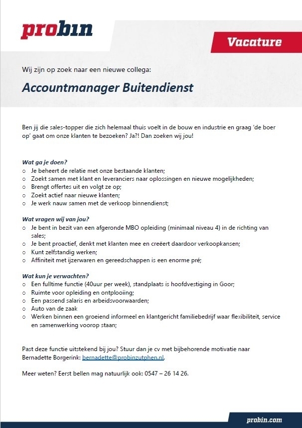 📢 𝐖𝐢𝐣 𝐳𝐢𝐣𝐧 𝐨𝐩 𝐳𝐨𝐞𝐤 𝐧𝐚𝐚𝐫 𝐧𝐢𝐞𝐮𝐰𝐞 𝐭𝐞𝐚𝐦𝐥𝐞𝐝𝐞𝐧! 🚀 Ben jij klaar voor een nieuwe uitdaging en wil je deel uitmaken van ons team? We hebben momenteel diverse vacatures openstaan. Bekijk ze snel via onderstaande link: #vacature #pr p1e.nl/_58S