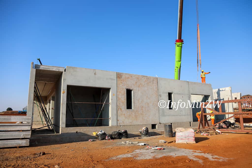nickmangwana's tweet photo. THE VILLAS:
-Once the Summit is over, they will be part of a hotel. 
-The Conference Centre will also be part of the hotel. 
-The hotel, the Conference centre and the villas will have a golf course as part of the facilities. 
-All these developments are supposed to motivate the development around the New City.