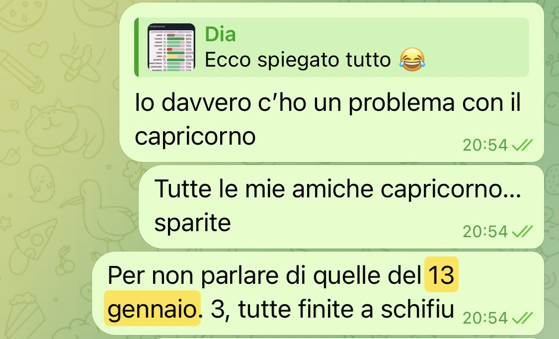Ecco, grazie. Aggiungo anche questo