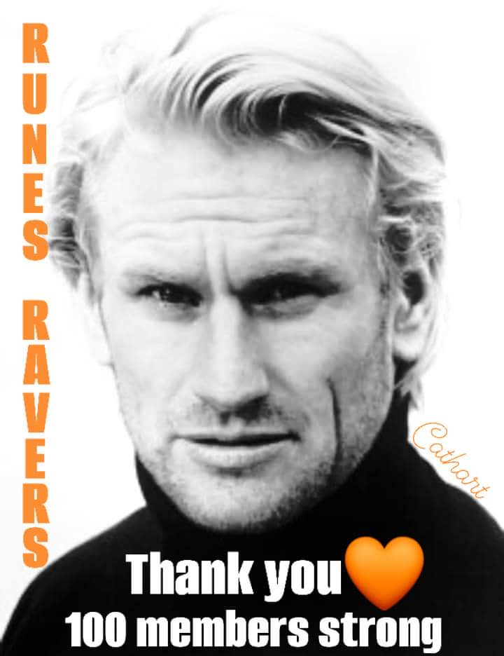 RaversRunes's tweet photo. Congratulations to us! We are 100 members strong! Well done #RunesRavers Thanks for being with us 🧡🧡 watch out for  #TimeBandits with our guy @temterune  @maribelstar77 @Deborah73407201 @rehana10 @trnguyen1971 @Thelastkingdom5
@HuckleberryMom https://t.co/sKUXX0QErK