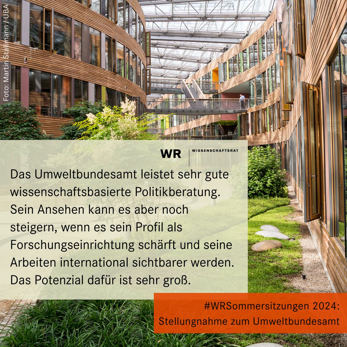Wie kann das Umweltbundesamt seine wichtige Rolle bei der #Transformation zu mehr #Nachhaltigkeit besser wahrnehmen? Das hat unsere #UBA Arbeitsgemeinschaft analysiert und letzte Woche mit allen WR-Mitgliedern beraten. Die Stellungnahme ab sofort hier▶️doi.org/10.57674/b01d-…