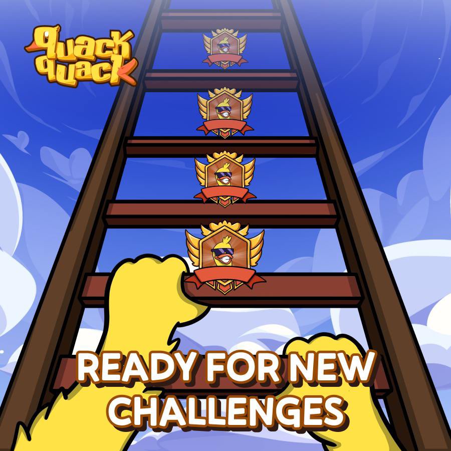 Ready for the new challenges! 🚀

It's Monday, and with it comes new badge challenges, if you choose to accept them!

The higher the challenge, the tougher it gets.

But the treasure is worth the effort! 💰

#QuackQuack 🦆🦆🦆