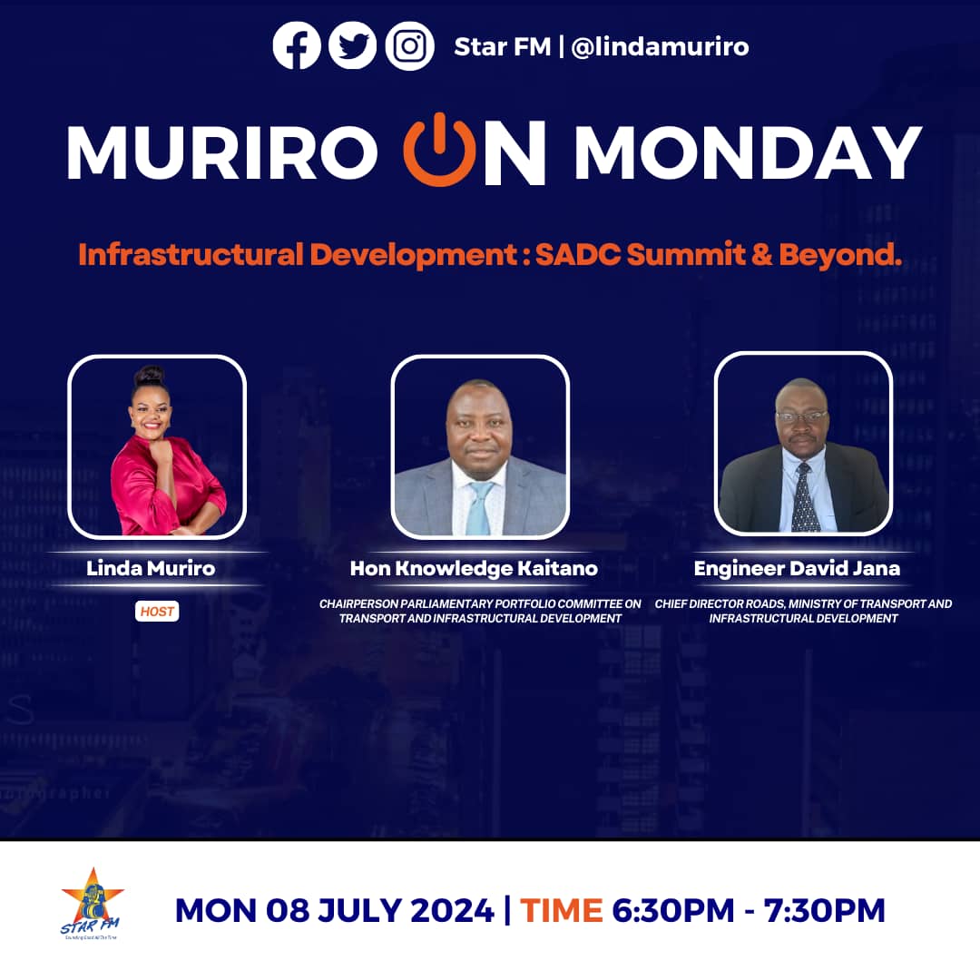lindamuriro's tweet photo. Countdown to the 44th SADC Summit to be held next month continues.

Will the projects being undertaken be completed on time? 
Is the workmanship of a high standard?

What happens after the summit?

Tune in to @StarfmZimbabwe for answers to these &amp; more. https://t.co/j32MVGuMXT