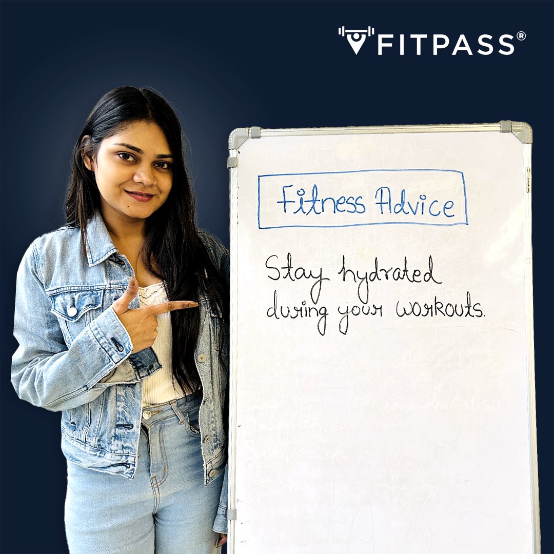 fitpassindia's tweet photo. Are you a fitness enthusiast? We’d love to hear from you! Share your fitness advice in the comments below and inspire others on their fitness journey. Join FITPASS and be part of our Fitster community to start your fitness journey your way.
#FITPASS #FITCOACH #FITFEAST #FITPASSTV #YourFitnessYourWay #fitster #HumFitToIndiaFit #fitnessadvice #stayhydrated #fitness #fitnessenthusiast