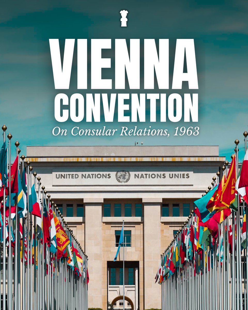 CoveringMea's tweet image. An international #convention that establishes guidelines for #consular interactions between sovereign states is called the #ViennaConvention on Consular Interactions.