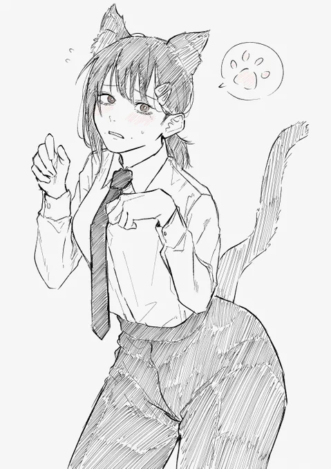 マロリクより猫耳コベニちゃんです 