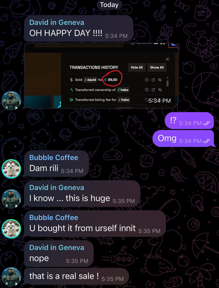 TeamCoinbot's tweet photo. Meanwhile, in the Forge Alpha room…

Nothing better than seeing one of our core supporters @DavidInGeneva get the first sale on Forge Marketplace! Huge congrats 🤩

Loads of prime picks are still ready and waiting on Forge anon! https://t.co/oePRiVtcNM