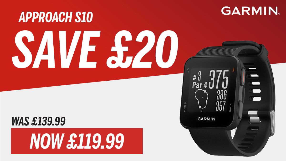 The #Garmin S10 watch provides a ‘no bells and whistles’ approach to GPS - pick up yours from #StratfordonAvonProShop for as little as £119.99 this week - that's £20 off!

👉 fg1.uk/483-Q901599