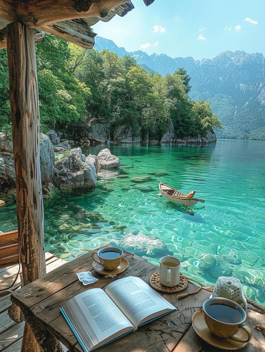 No Internet No mobile signal all you have is books and food and drink would you stay here for ONE MONTH

Yes or No ?