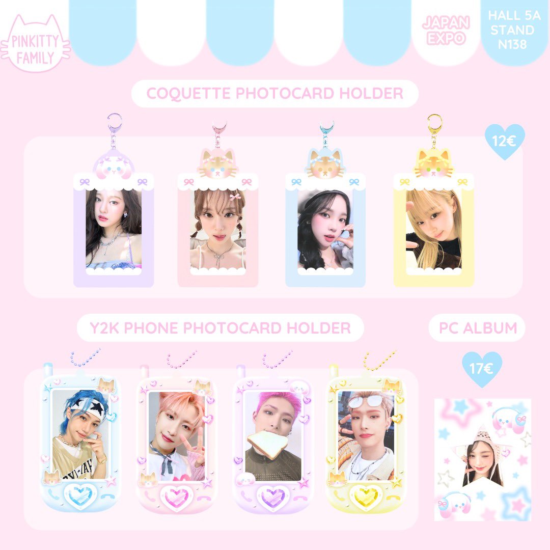 PinkittyF's tweet photo. 💕 Découvrez notre catalogue pour la Japan Expo 2024 💕 Hall 5A, stand N138 🐱🐰 #JapanExpo #JapanExpo2024 [1/3] https://t.co/YfXG8Mqp89