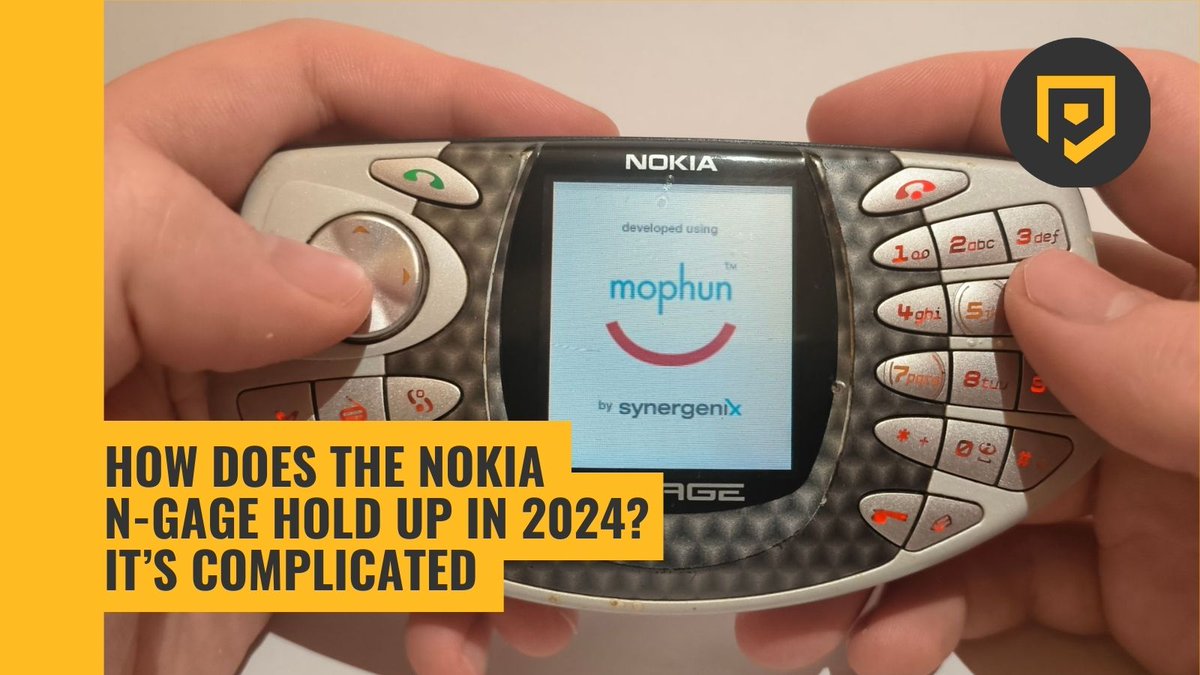 PocketTactics's tweet photo. As a site dedicated to all things mobile gaming, we thought it only made sense to look back on #Nokia's taco-shaped relic, the N-Gage, to see how it holds up in 2024. As you might assume, it's a bit of a mixed bag... 🕹️

▶️ https://t.co/jm2hksIbKA https://t.co/RONKCg3VuO