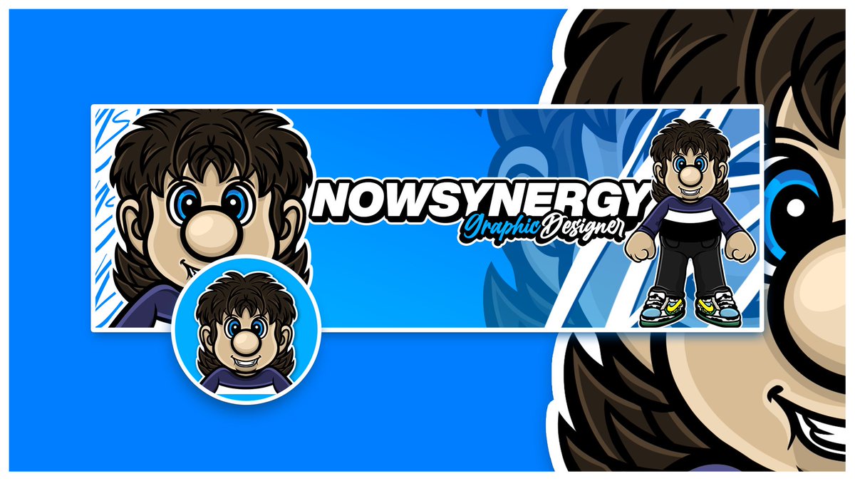 NowsynergyGFX's tweet photo. New Twitter Banner ✍️🎨

#graphicdesign #branding https://t.co/3sfBvirRia