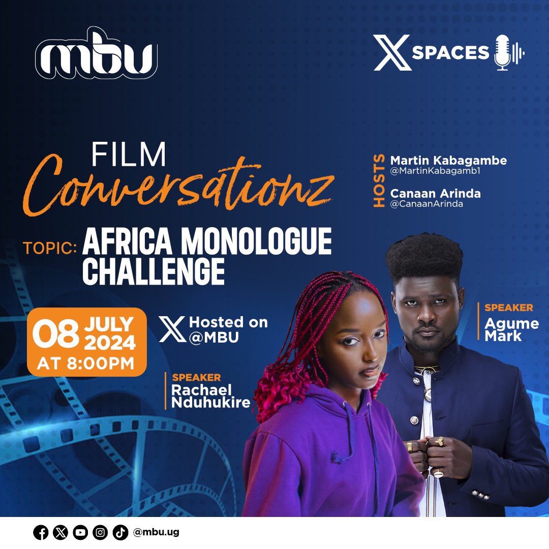 africamonolog's tweet image. Learn more about the Africa Monologue Challenge, how to be part of it, and what it&apos;s about.

Tune in tonight at 8 PM E.A.T on The @MBU X Spaces.

#AMC2024 #AfricaMonologueChallenge