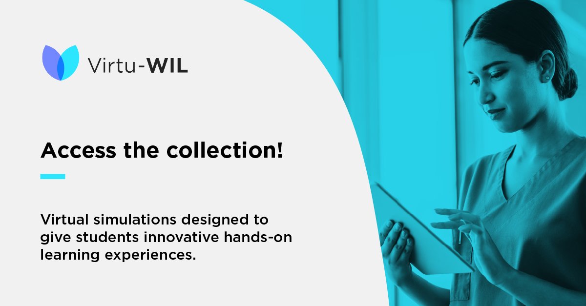 Summer is an excellent time for planning and development! #DYK #healthcare instructors can access nearly 200 virtual simulations for #nursing, medical laboratory technologies, #paramedicine, and #sonography through #VirtuWIL? Learn more ► tiny.cican.org/3zb3xdew <a href="/WelcometoSIMone/">Simulation Canada</a>