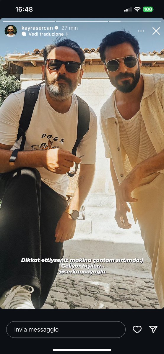 LoredanaRiccard's tweet photo. #SerkanÇayoğlu e il fotografo #KayraSercan dicendo che ha lo zaino in spalla…annuncia che ci sarà qualcosa probabile un servizio fotografico ❤️❤️❤️🫶🏻🙈😍😍 https://t.co/3AzjIbkO1d