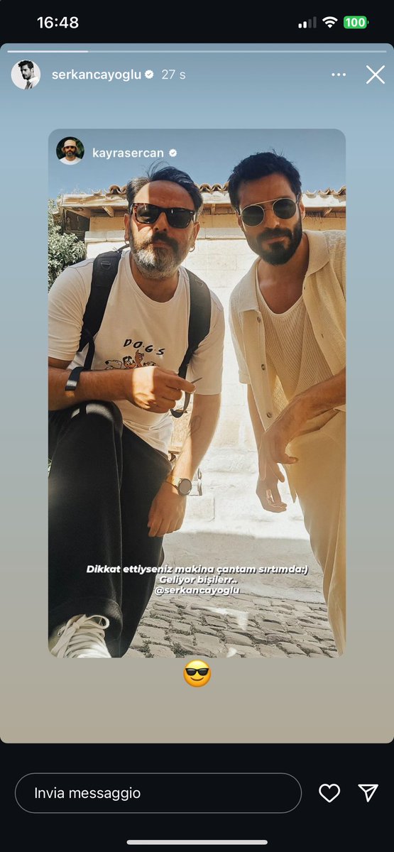 LoredanaRiccard's tweet photo. #SerkanÇayoğlu e il fotografo #KayraSercan dicendo che ha lo zaino in spalla…annuncia che ci sarà qualcosa probabile un servizio fotografico ❤️❤️❤️🫶🏻🙈😍😍 https://t.co/3AzjIbkO1d