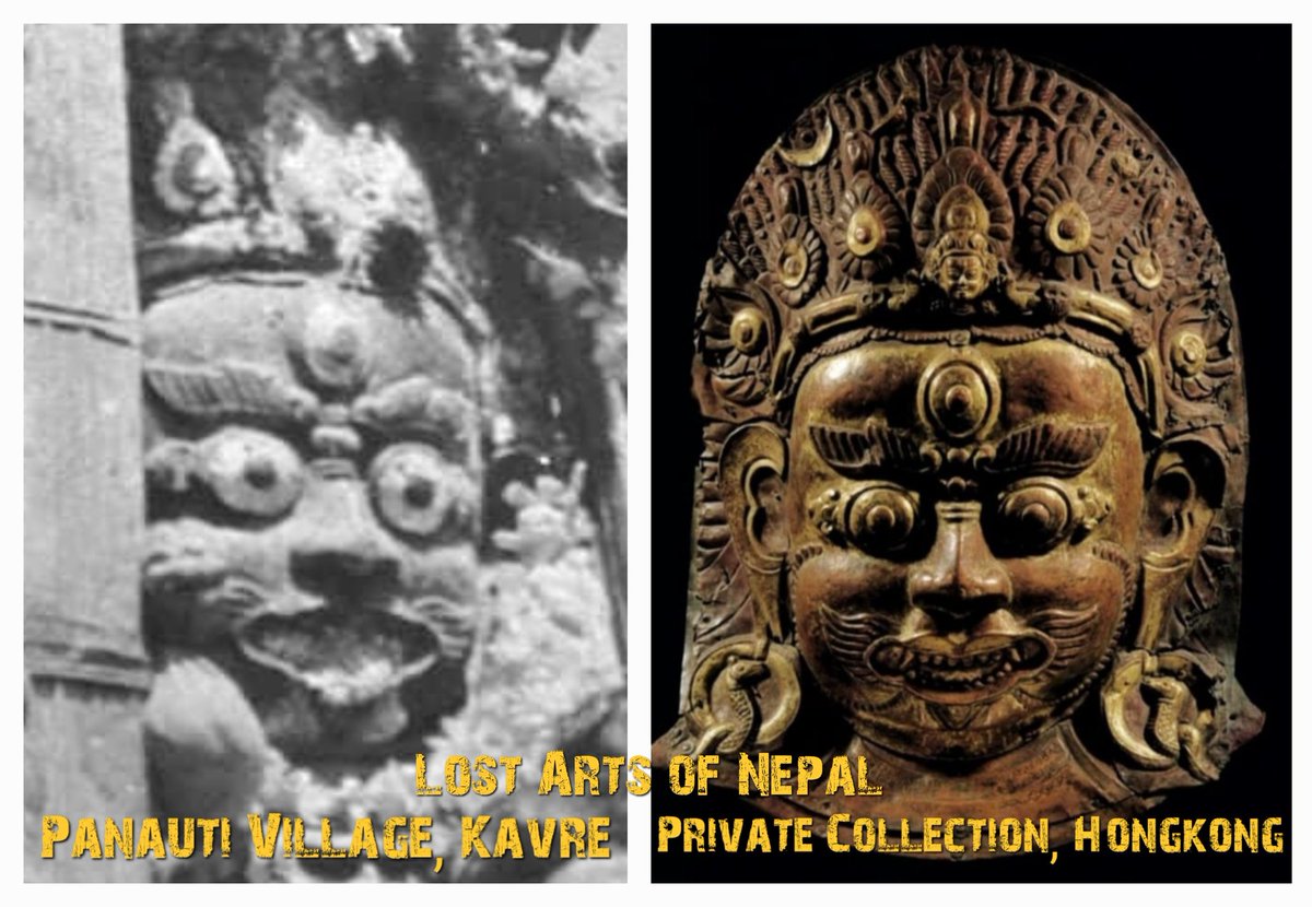 LostArtsofNepal's tweet photo. FAITH STOLEN - BREAKING NEWS
This Samvat 957 (1837 CE) Dated BHAIRAVA MASK, Stolen in 1990s From a Dyochhen in Wolachhen Tole, Panauti Village, Kavre, Has Been Located in a Private Collection in Hongkong.
@NHRCampaign
@artcrimeprof @poetryinstone @DrEmilineSmith @SanjayPIL https://t.co/JRjxBs4piV