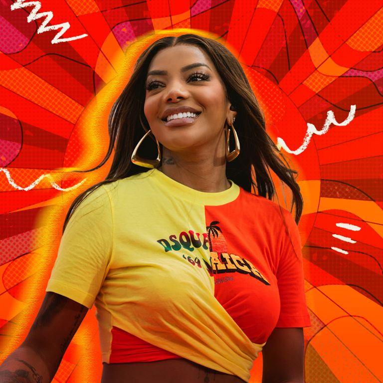poptime's tweet photo. Com 233 MILHÕES de streams, Ludmilla foi a artista pop mais ouvida no Spotify Brasil durante o primeiro semestre de 2024. https://t.co/jhkGKmQaPh