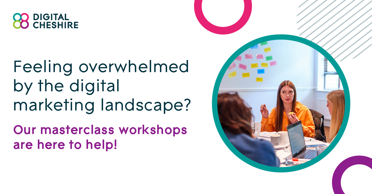 "I am leaving this training full of achievable goals and feeling inspired."  

"All my questions were answered &amp; everything was applied to each of our personal businesses!" 

That's what we're here for. Our masterclass series is designed to simplify the digital landscape.