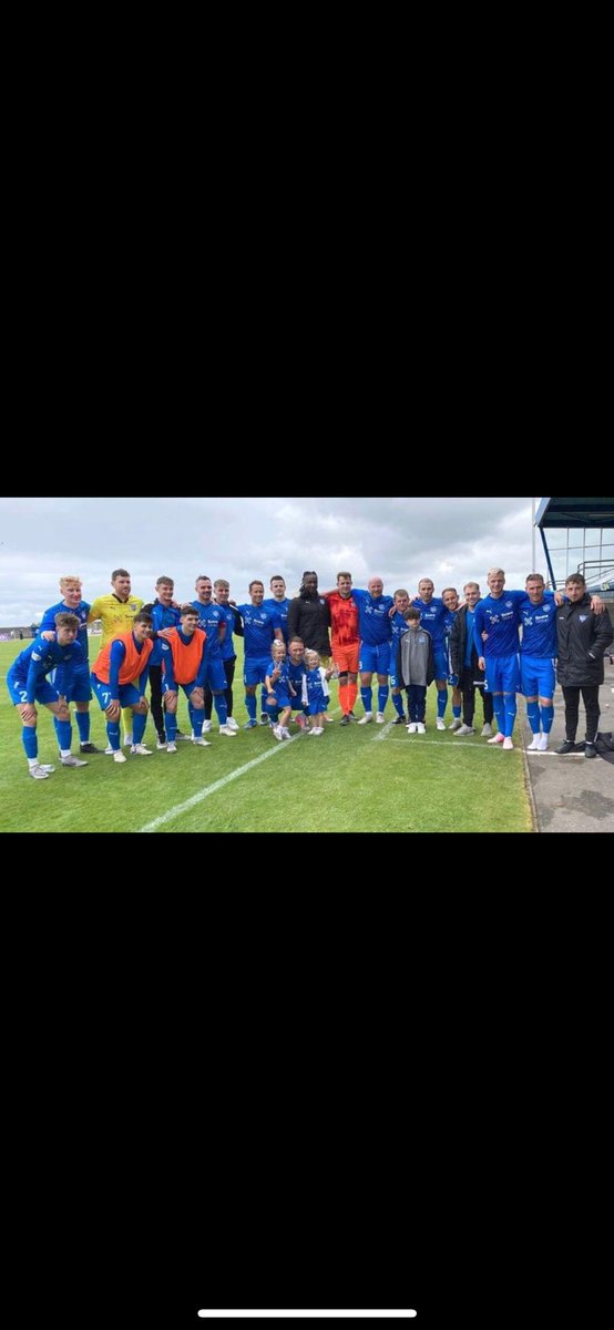 Good to be back up at Peterhead on Saturday for Ryan Strachans testimonial. Well deserved 👏🏼