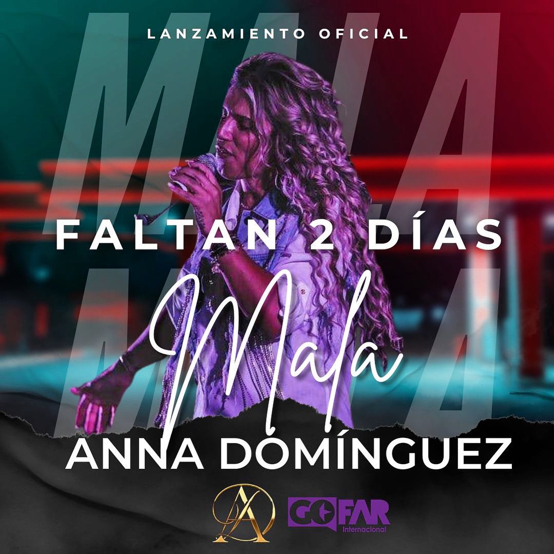 2 DÍAS para el lanzamiento oficial de MALA 🔜❤️‍🔥

🚨 Let’s gooooo!!!!!!!!!!

#música #singer #estreno #nyc #studio #recording #life #love #mala #annadominguez #post #internacional #influencer #quotes #soon #enjoy #trending #parati #fpy #followers #instagram