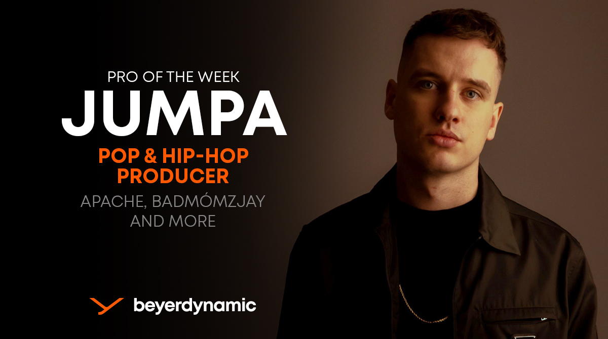 beyerdynamic's tweet image. Todays #PROoftheweek JUMPA „I travel a lot and work in different studios. I always take my DT 990 PRO with me and thanks to them I can rely on a good sound. Regardless of whether it&apos;s for mixing or producing“ 🔥🎚️ #beyerdynamic