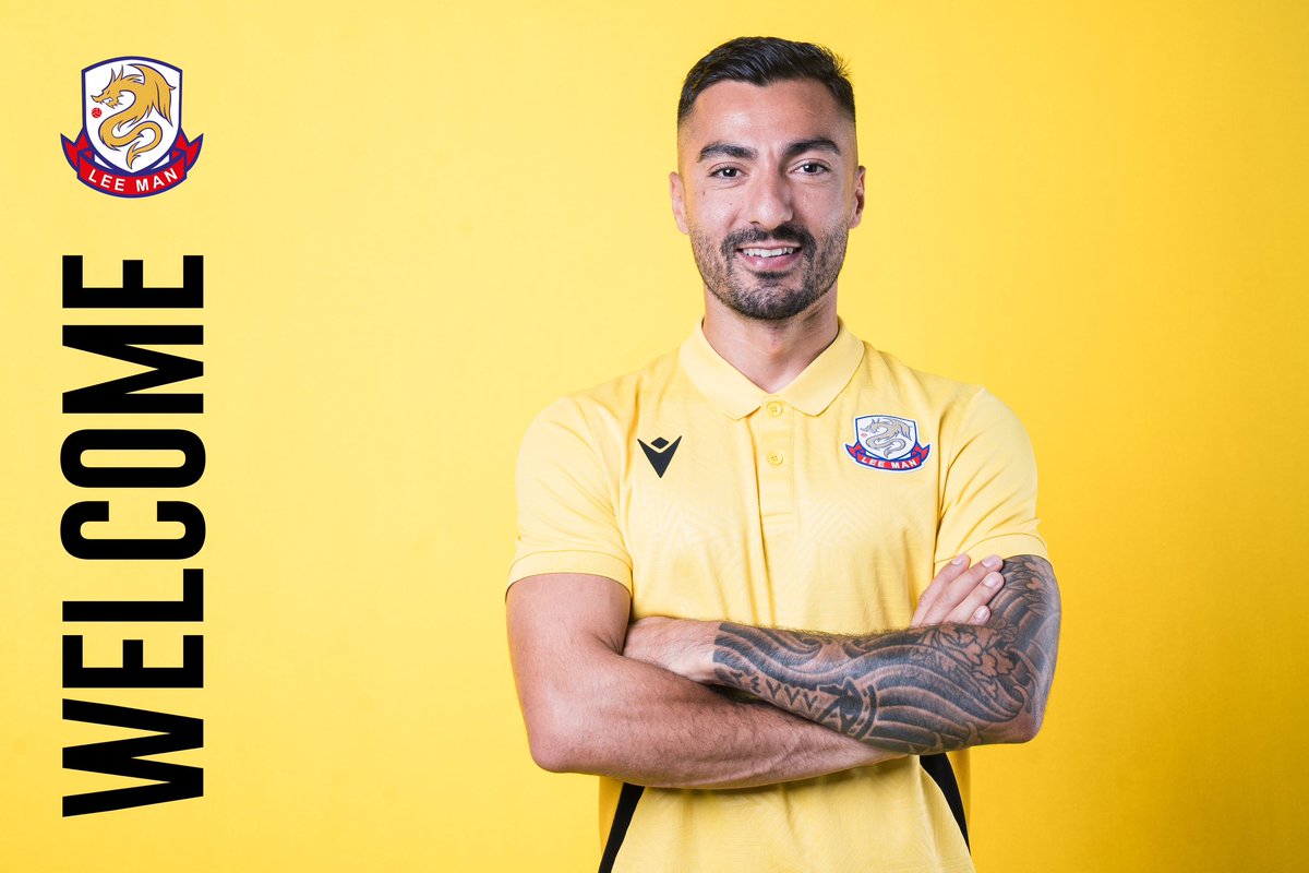 Jiloan's tweet photo. Delighted to have signed contract with Hongkong champions Lee man FC for this upcoming season. Can’t wait to be on the pitch and compete! 🖤💛 https://t.co/MvKYIN703T