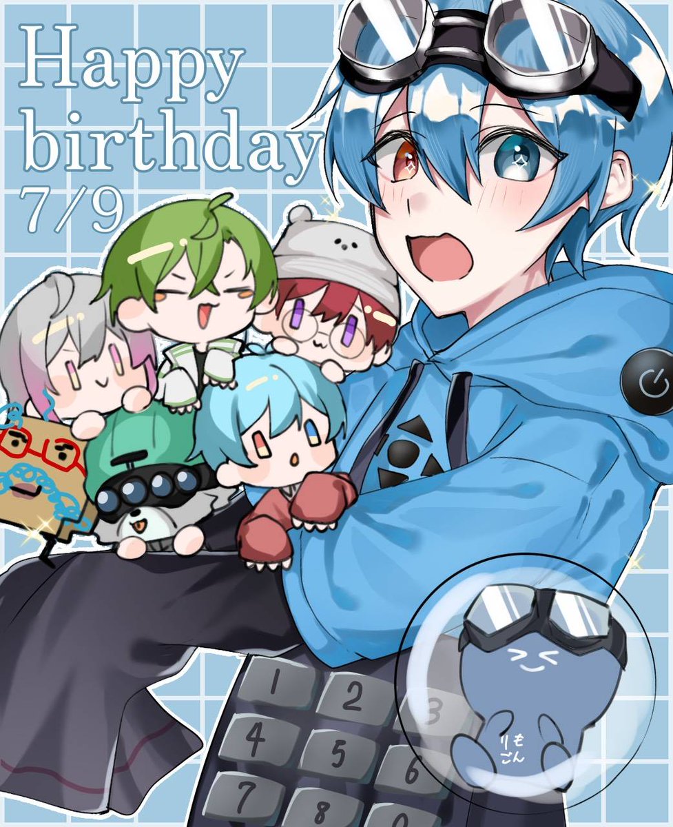 りもこん生誕祭2024 #りもこん美術の時間 お誕生日おめでとうござい