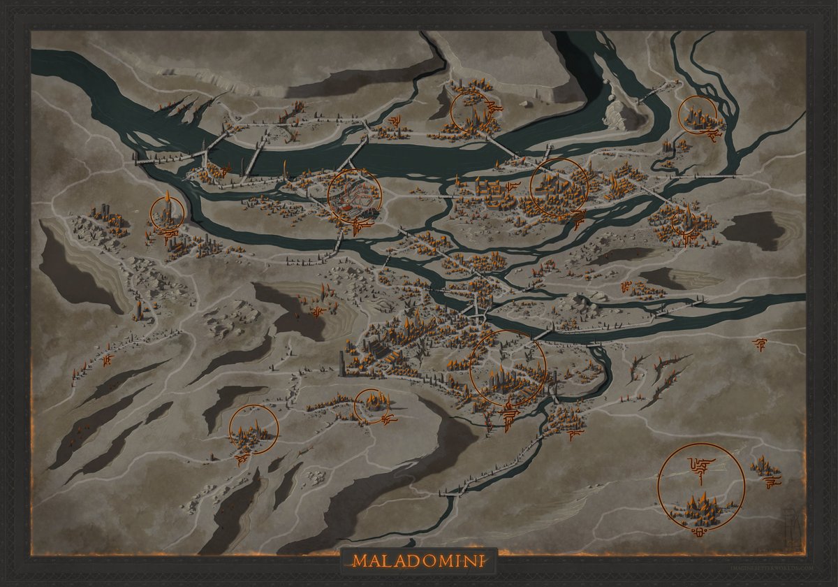 John Stevenson (@jstevensonart) on Twitter photo Maladomini, 7th level of the Nine Hells, done for
<a href="/ArcanumWorlds/">Arcanum Worlds</a>
artstation.com/artwork/1xKJgX Maladomini, 7th level of the Nine Hells, done for
<a href="/ArcanumWorlds/">Arcanum Worlds</a>
artstation.com/artwork/1xKJgX