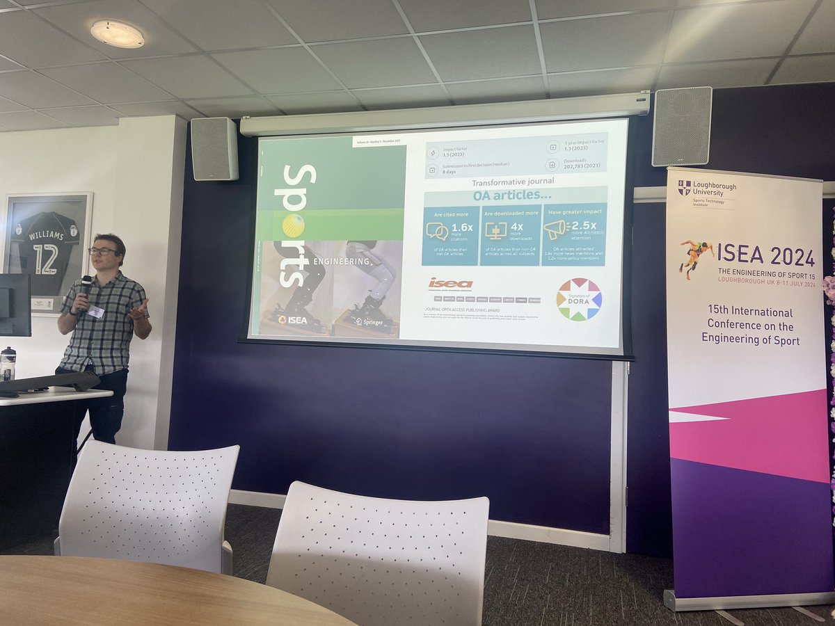 ISEA 2024 is all set up and ready to go! #isea2024lboro