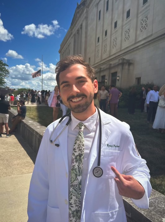 William E. Carson III (@carsonlabosu) on Twitter photo Congratulations to our previous research assistant, Ryan Parker (<a href="/ryparker_/">Ryan Parker</a> ). Ryan is an incoming M1 <a href="/WSUBoonshoftSOM/">WSU Boonshoft SOM</a> and just received his white coat this past weekend. We couldn't be more proud.🥳 Congratulations to our previous research assistant, Ryan Parker (<a href="/ryparker_/">Ryan Parker</a> ). Ryan is an incoming M1 <a href="/WSUBoonshoftSOM/">WSU Boonshoft SOM</a> and just received his white coat this past weekend. We couldn't be more proud.🥳