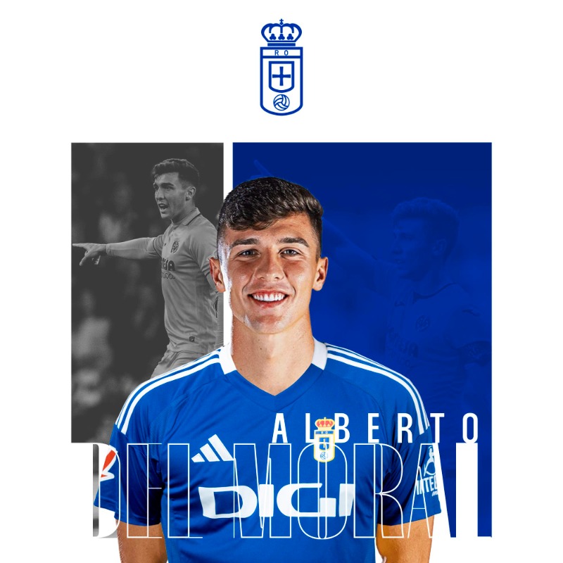 Alberto del Moral, nuevo jugador del Real Oviedo.