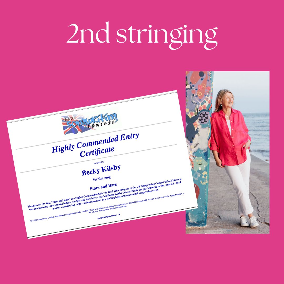 litbec's tweet image. Not bad for a newbie! Follow the link for my new lyric: Stars and Bars - and if you have the music, get in touch
beckykilsbylyrics.com/2024/05/15/sta…
#uksongwriting #songlyric #seekingmusicians