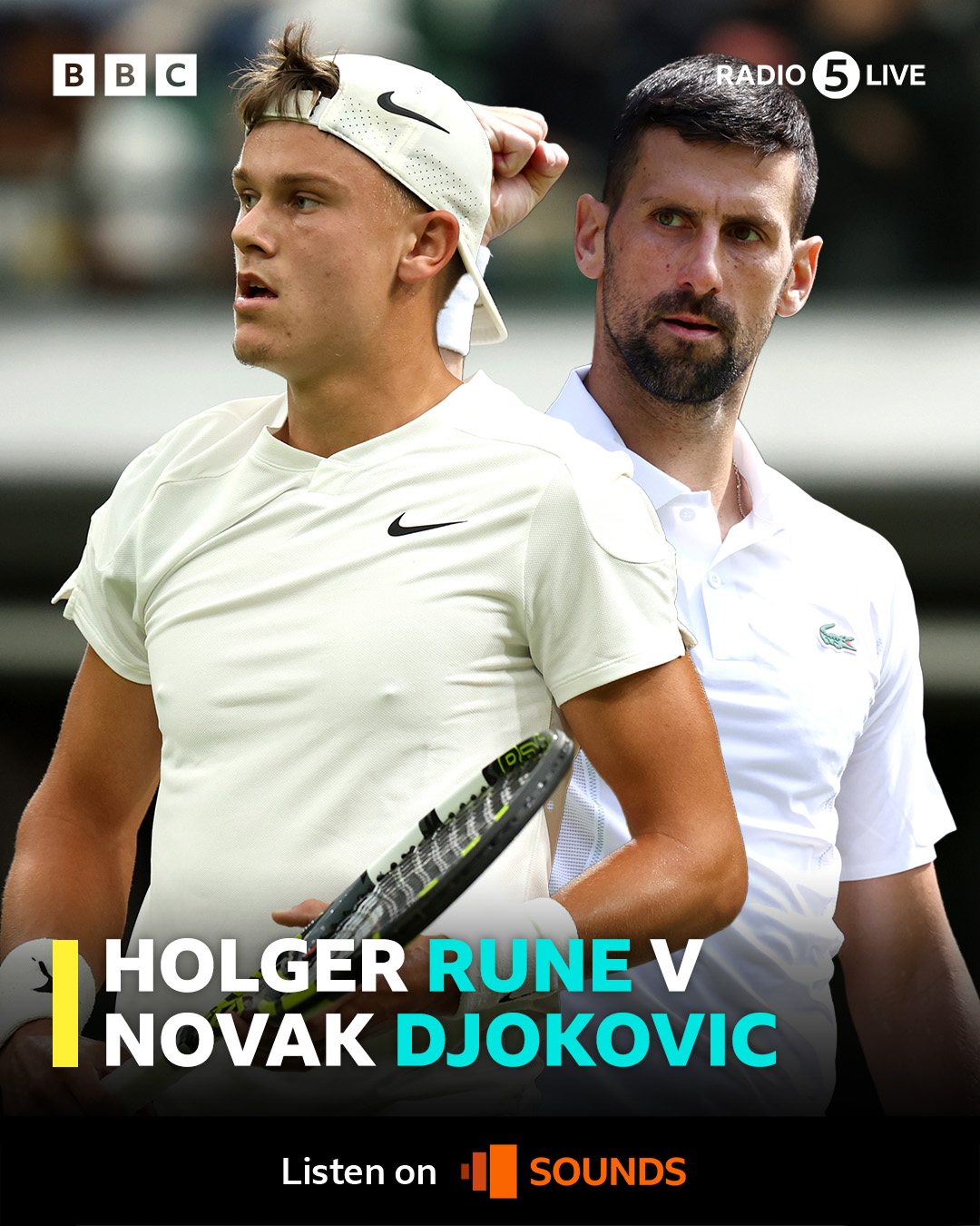 Djokovic live commentary discount