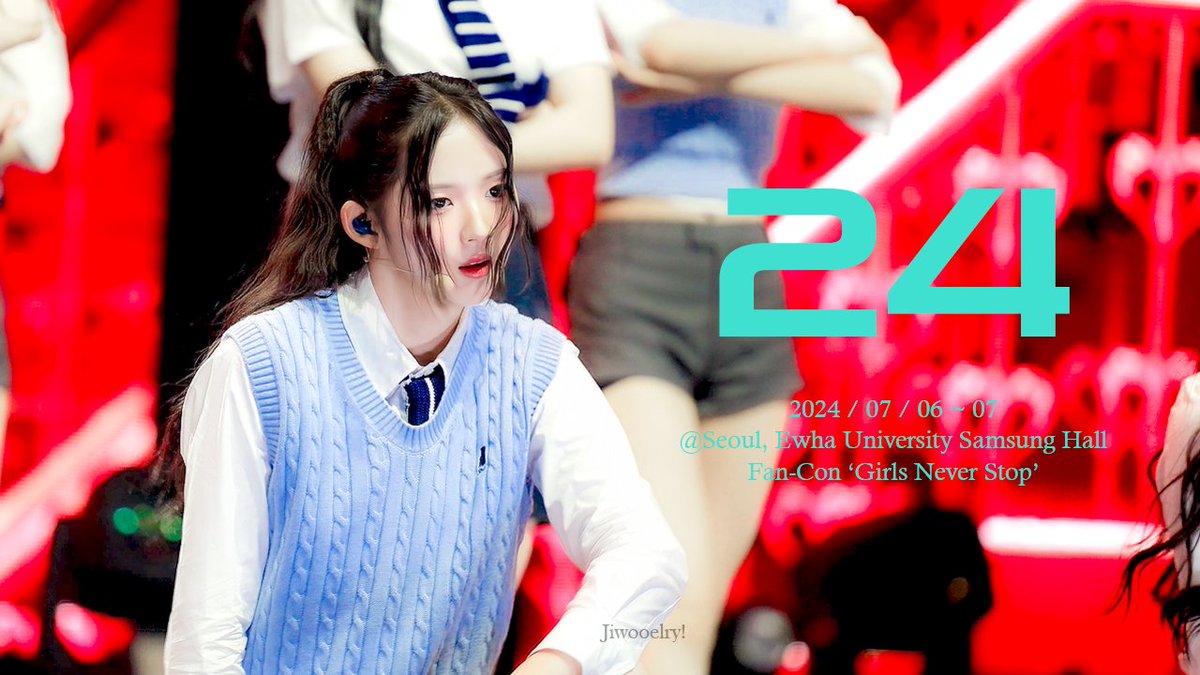 Jiwooelry's tweet photo. 240706~07 Fan-Con 'Girls Never Stop'
tripleS - 24
Lee Jiwoo Focus Ver. Fancam

4K Full Video 🎬
https://t.co/FZJs7wbF6Z

#tripleS #트리플에스 #이지우 #지우 #Jiwoo #LeeJiwoo https://t.co/yXi18NyvCl