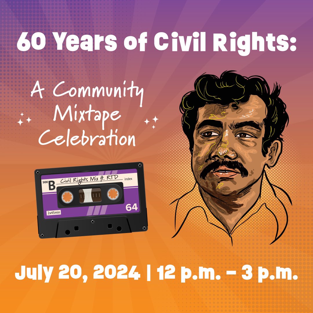 DRMACcolorado's tweet photo. Join us in honoring the 60 years of Civil Rights and the ongoing journey toward true equality. Together, we can continue to promote justice and inclusivity for all. 

#60YearsOfProgress #TransportationEquity #EqualityForAll #RideRTD #DRMAC https://t.co/sANZBOzC6V