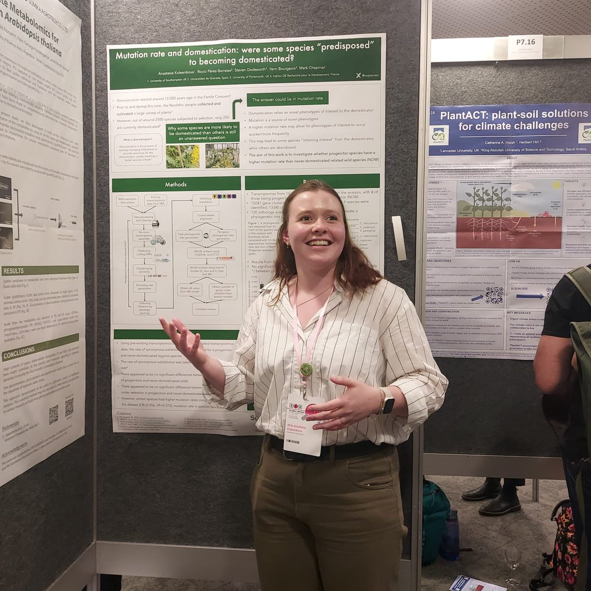 Anastasia Kolesnikova (@natplantsci) on Twitter photo Had a fantastic time at #SEB2024! Listened to great talks, learned tons of new things, got to present my poster and give a little pitch through the Pecha Kucha 🌱 Massive thanks to <a href="/SEBiology/">SEB @sebiology.bsky.social</a> and everyone involved! Had a fantastic time at #SEB2024! Listened to great talks, learned tons of new things, got to present my poster and give a little pitch through the Pecha Kucha 🌱 Massive thanks to <a href="/SEBiology/">SEB @sebiology.bsky.social</a> and everyone involved!