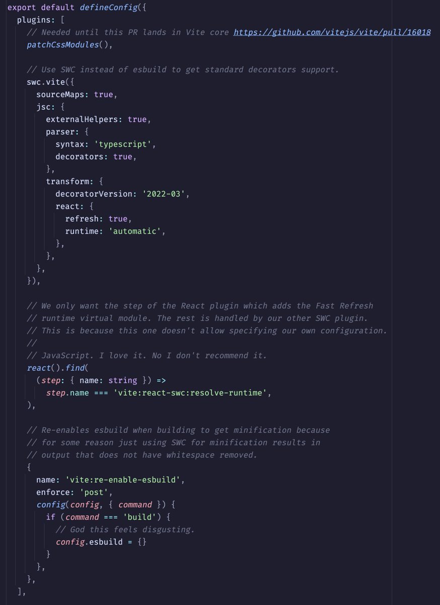 Yup, this is fine. 🥲

JavaScript. I love it. No I don't recommend it.