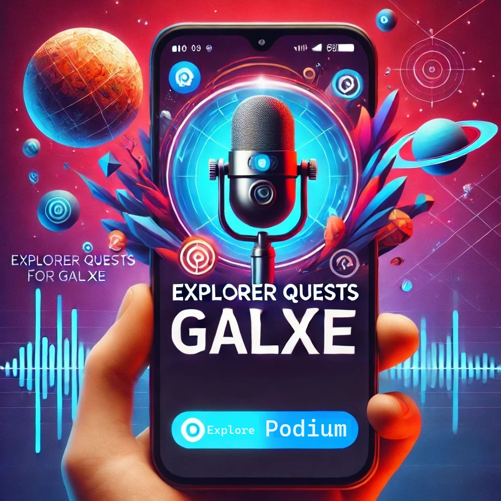 Podium App (@web3podium) on Twitter photo Kicking off ouf <a href="/GalxeQuest/">Galxe Quest</a> in collaboration w/ <a href="/movementlabsxyz/">Movement</a> as we transition to their testnet and refining our audio room app on Android.
Make sure to follow us on <a href="/Galxe/">Galxe</a> to do our <a href="/GalxeQuest/">Galxe Quest</a> and earn points which will be used in the future.
app.galxe.com/quest/Podium Kicking off ouf <a href="/GalxeQuest/">Galxe Quest</a> in collaboration w/ <a href="/movementlabsxyz/">Movement</a> as we transition to their testnet and refining our audio room app on Android.
Make sure to follow us on <a href="/Galxe/">Galxe</a> to do our <a href="/GalxeQuest/">Galxe Quest</a> and earn points which will be used in the future.
app.galxe.com/quest/Podium