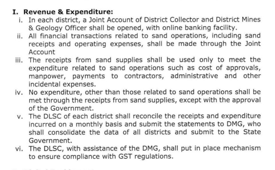 Pusif41412's tweet photo. #FreeSandPolicy

People can take Sand for free by paying Charges

Charges consist of Operation cost, maintenance &amp; taxes 

They vary and depend on area &amp; sand resource

Least Chittor - Rs.155
Highest Aganampudi - Rs. 1394

Money will be re used for running of sand reaches https://t.co/xJ9KuPH5fd