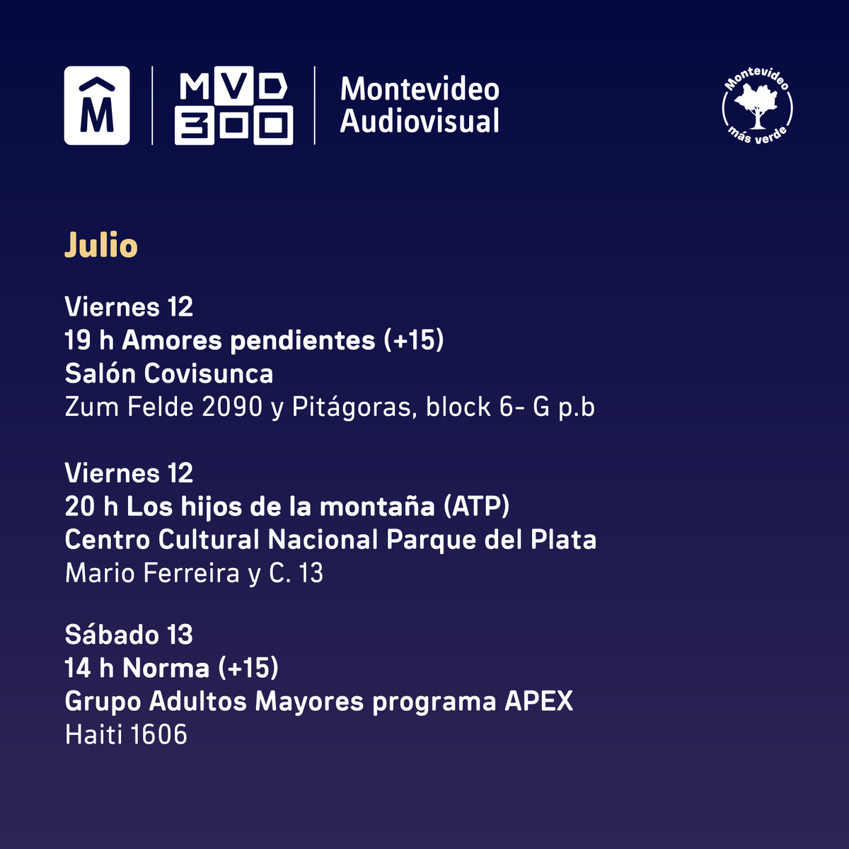 Montevideo Audiovisual tweet media