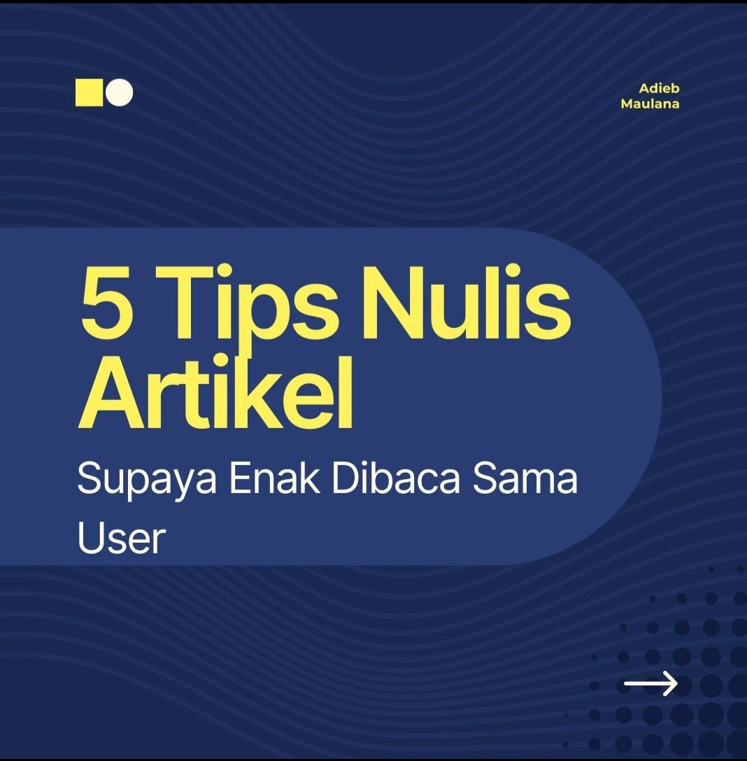 adiebberkata's tweet photo. Buat teman-teman content writer yang kebingungan gimana nulis artikel supaya enak dibaca sama user, gue coba memaparkan tips &amp; triknya.

Artikel ini premium, teman-teman bisa akses di sini https://t.co/zovxHaqC3s https://t.co/oYvtwjAC9k