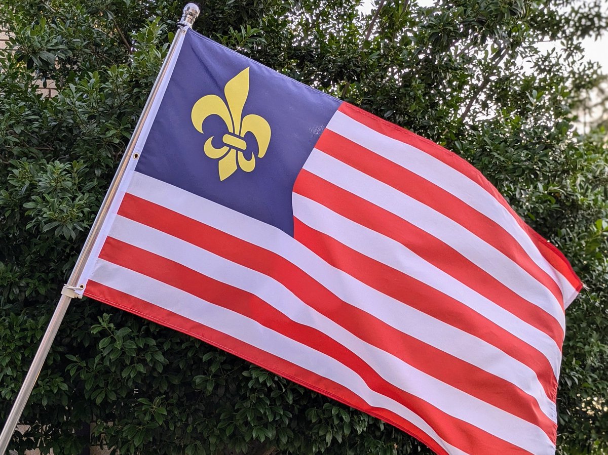 LarkinJackson's tweet image. ⚜️ Louisiana Independence preserves American freedoms for our sons and daughters.

I call on all Louisianians to leave the federal government behind and form a new nation. 

Join the Louisiana Independence Movement here @FreeLouisiana64